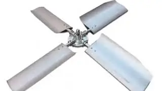 Cooling tower aluminium alloy fan blades