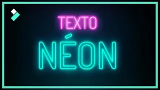 Fazer TEXTO DE NEON com Efeito FALHA DE ENERGIA no Wondershare Filmora (Super F&aacute;cil)