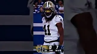 Alvin Kamara stretches to get in the endzone 👀 #shorts￼