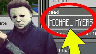 NEVER Play Minecraft The MICHAEL MYERS WORLD! (Haunted 