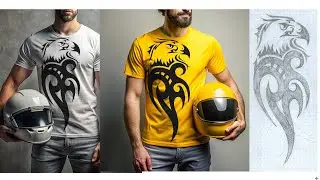 How To Create Brilliant Design For T-Shirt Printing-Sketch To Vector- Graphic Designing -CorelDraw