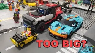 Машинки LEGO становятся слишком большими?