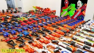 Spiderman X Warriors Nerf Guns Fight Criminal Group Rescue Hulk + more Stories