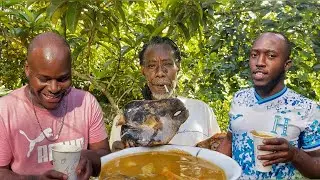 Rasta man Goat head soup| Jamaican manish water| big cooking at Rasta yard