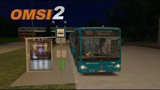 OMSI 2｜Délpest 5.2｜900 ➤ Délpesti A.g ➟ Liszt Ferenc Reptér｜Mercedes Benz Conecto｜BKK Futár