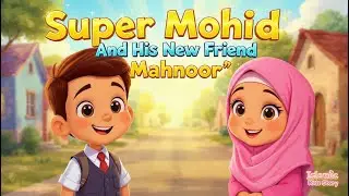 🌸 Super Mohid Aur Uski New Friend Mahnoor | Islamic Kids Story | Friendship & Faith