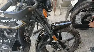 NipponSE R1 150 cc, Guardafango Delantero Modificado.