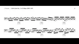 Cello Suite No. 1 in G Major, 
