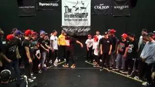 Krow vs LadyTwiggz aka PrincessBdash 【TB3】BEST16-A 2016.1105