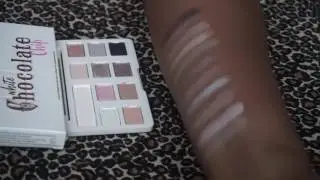 Swatches & Review: Too Faced White Chocolate Chip Palette