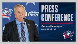 Columbus Blue Jackets General Manager Don Waddell Speaks on the First Day of NHL Free Agency