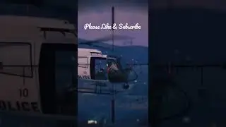 GTA - V (PS5) | Michael Shoot down the flying Police Helicopter | Gateway Mission