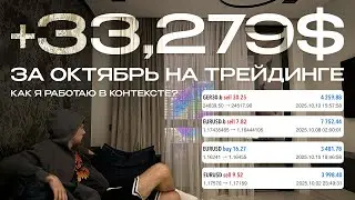 Заработал 33 279$ за октябрь на трейдинге в 19 лет