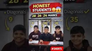 Bacchon ki imandari ❤️ | Test marks + Polygon Diagonals 😲 | #Shorts
