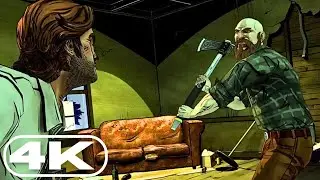 Bigby Wolf VS The Woodsman Fight Scene | The Wolf Among Us (4K)