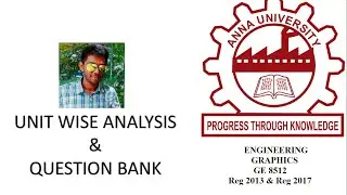 Engineering Graphics-GE8152(reg 2017) & (reg 2013)-Arrears To ACE 4