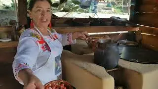 atole de fresa en el rancho 100% natural