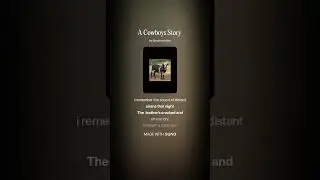 Tells a story about a old  bull rider that couldn't stop