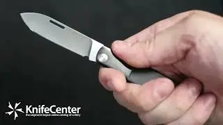 Real Steel Knives Real Barlow RB-3 Slipjoint Folding Knife