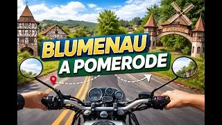 Blumenau a Pomerode MotoVlog