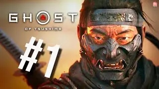 GHOST OF TSUSHIMA - O INÍCIO DE GAMEPLAY, em Português | 4k no PS4 Pro