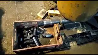 Brichete din praf de carbune - Charcoal Briquette Press