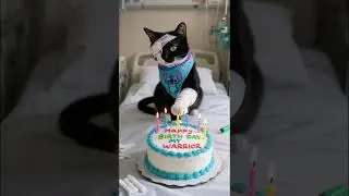 Tough cat #aiandcats #cat #cats #funny #cute #aicats #kitten #animalintelligence #cake #o #cutecat