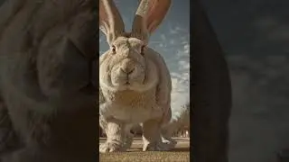The World&rsquo;s Largest Rabbit Spotted in Town! 😱 | giant animals, unbelievable creatures #animals