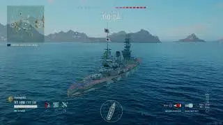 World of Warships: Legends (PS4) - When Fuso went to Cali
