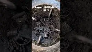 Dismounting a #distillation column after a project.  #engineering #science #shorts #scienceguys