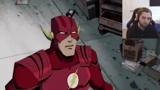 Watching the Injustice movie as a Flash fan.