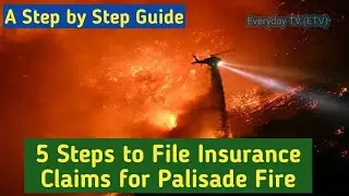Palisade Fire Insurance Claims Process | How to File Insurance Claim For Palisades Fire | #palisades