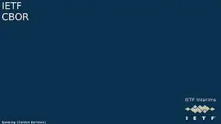 IETF interim: CBOR Working Group 2026-02-04 15:00