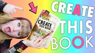 Я попробовала 3 задания для творчества из книги Create This Book.