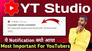 No Copyright Issues Were Found With // YT Studio new update