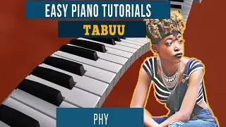 PHY - TABOO [TAABU] (how to play on piano keyboard lesson tutorial)