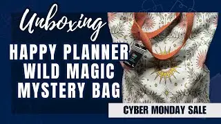 Happy Planner Wild Magic Mystery Bundle | Cyber Monday Unboxing