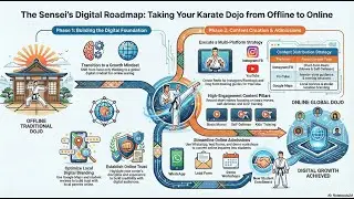 Ek karate training center jo ab tak sirf offline chal raha tha, ab chahta hai online grow karna 💪🥋