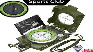 Outdoor Survival Gear Military Compass Camping Hiking Geological Compass Digital Compass Campin