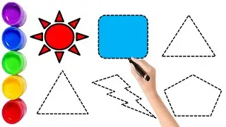 Magical Counting Rhyme: Numbers 1 to 15 Learning Adventure 2d shape
