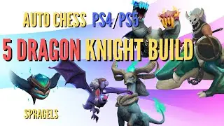 5 Dragon Knight Build *Can we 3 Star DK?* - Auto Chess PS4 PS5 PC Mobile