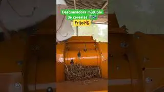 Desgranadora de cereales m&uacute;ltiple (FRIJOL)⚙️🇸🇻🫘 #agriculture #maquinariapesada #R&G