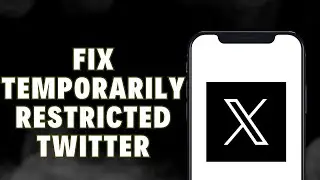 How To Fix Temporarily Restricted Twitter