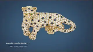 Oscar Heyman Panther Brooch | M.S. Rau