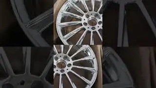 High Efficiency Ceramic Wheel Polish Pachine #wheelpolishing #wheelrestoration #machinepolishing