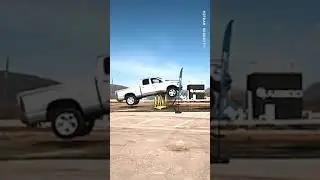 Anti vehicle barrier capable to stop even the biggest trucks! #shorts #technology #barrier #trucks