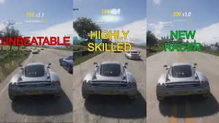 Forza Horizon 5 - New Racer vs Highly Skilled vs Unbeatable