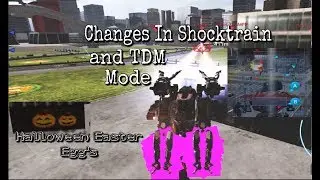 WAR ROBOTS Halloween Easter Egg's on Test Server 3.3!!/Changes In TDM Mode and Shocktrain  Weapon!!