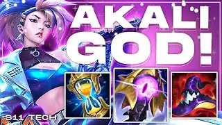 League S11 Tech: Riftmaker VAMP Akali is INSANE! 🤪 | Voyboy