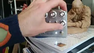 Turning all the knobs on the Cornerstone Gladio Double Preamp (demo)
